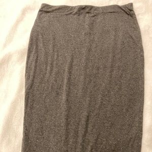 Vince Camuto XS dark Heather gray jersey pencil skirt